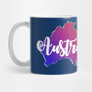 Australian Map Mug